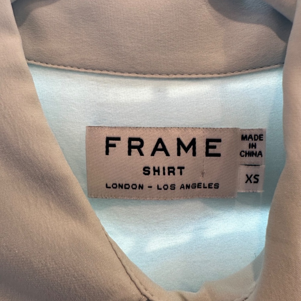 Frame 100% Silk Blouse - Picture 3 of 5